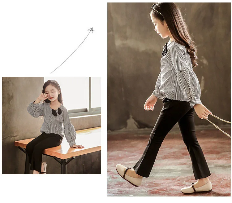 Back To School Clothing Teen Girl Top And Pants Set Autumn 2019 Bow Fall Girls Outfits Black Striped Children Clothing Suits 4 5 6 7 8 9 10 11 12 13 14 15 years little big teenage kids fashion outfit kids clothes set for girls (4).jpg