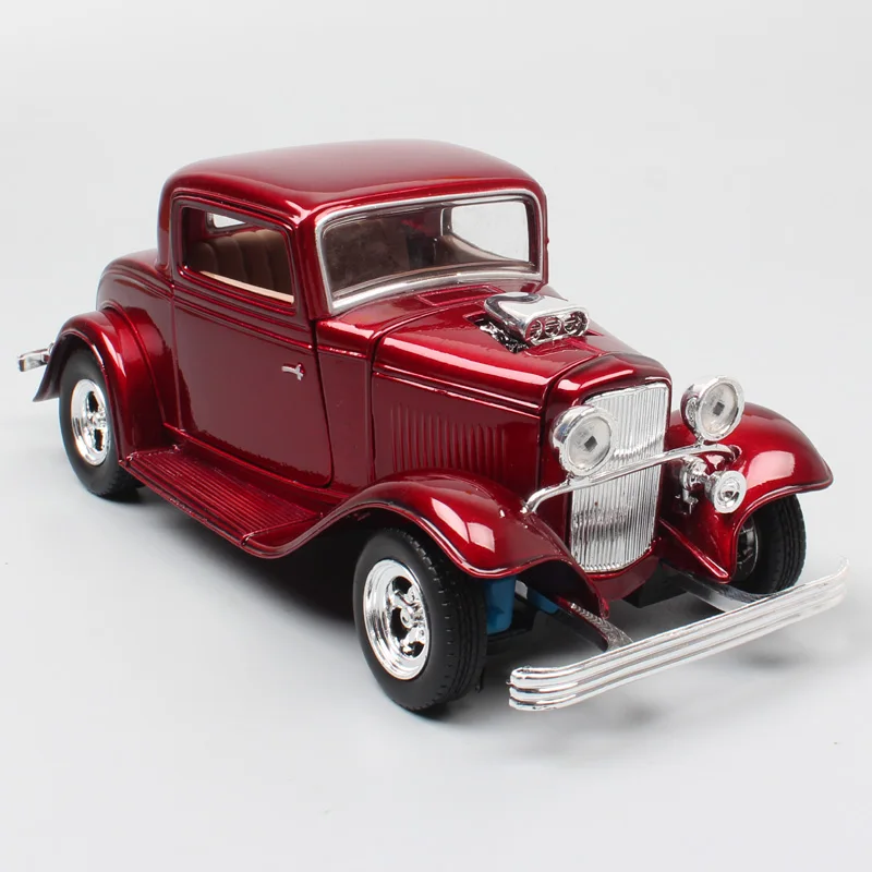 MOTORMAX 1:24 Mini vintage 1932 Ford Coupe Model B metal Diecasts & Toys Vehicles The models of scale cars miniature kids toys
MOTORMAX 1:24 Mini vintage 1932 Ford Coupe Model B metal Diecasts & Toys Vehicles The models of scale cars miniature kids toys