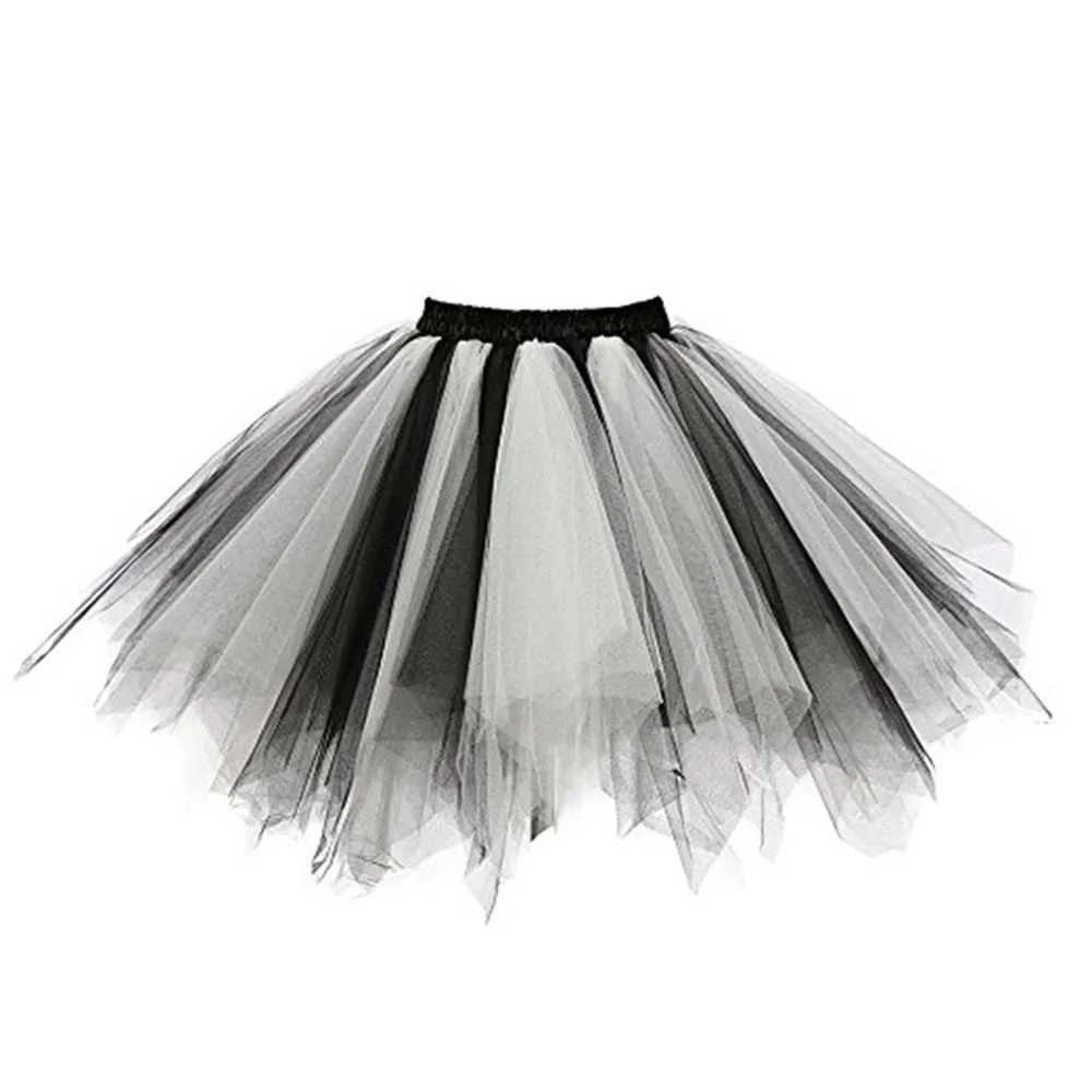 2019 Hot Summer Womens High Quality Pleated Gauze Short Skirt White And Black Tutu Dance Party Skirt faldas mujer moda Wd4
2019 Hot Summer Womens High Quality Pleated Gauze Short Skirt White And Black Tutu Dance Party Skirt faldas mujer moda Wd4