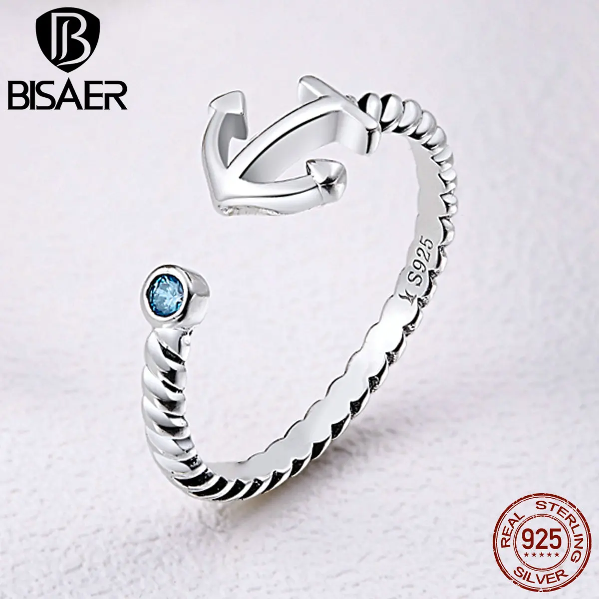 Fashion 925 Sterling Silver Ring The Call Of Sea, Anchor Open Knuckle Rings for Women Sterling Silver Ring Jewelry ECR070
Fashion 925 Sterling Silver Ring The Call Of Sea, Anchor Open Knuckle Rings for Women Sterling Silver Ring Jewelry ECR070