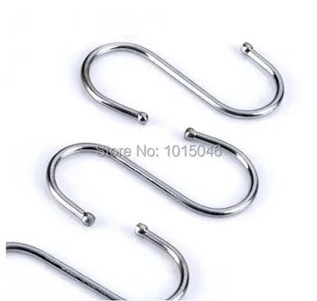 Free Shipping 50 X 7CM Height S Hook Kitchen Bathroom Clothing Hanger Hooks
Free Shipping 50 X 7CM Height S Hook Kitchen Bathroom Clothing Hanger Hooks