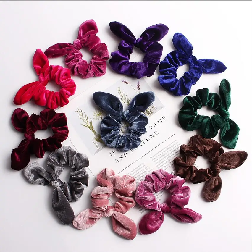 Rabbit Ears Velvet Scrunchie Cute Girl Animal Fashion Head Rope Cartoon Solid Color Hair Bands For Girls Hair Accessories
Rabbit Ears Velvet Scrunchie Cute Girl Animal Fashion Head Rope Cartoon Solid Color Hair Bands For Girls Hair Accessories