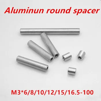 10pcs/lot M3*8/10/12/13-60(OD=6mm) Aluminum spacers round shaped aluminum round standoff spacer for Multicopter
10pcs/lot M3*8/10/12/13-60(OD=6mm) Aluminum spacers round shaped aluminum round standoff spacer for Multicopter