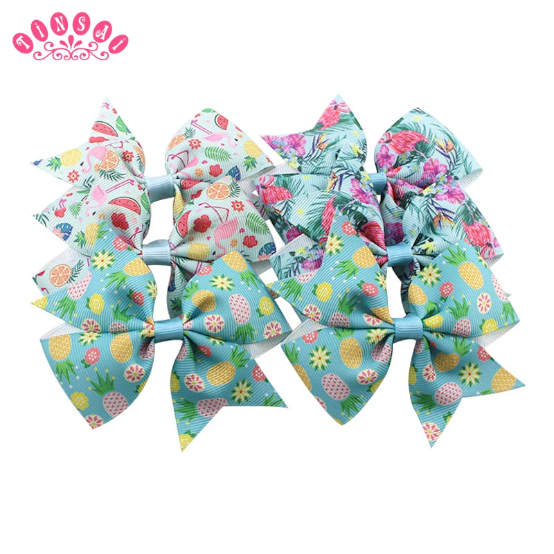 TINSAI 10Pcs/lot 4'' Flamingo Printing Hairpin Kid Hot Boutique Handmade Bowknot Headwear For Party Decoration Hair Accessories
TINSAI 10Pcs/lot 4'' Flamingo Printing Hairpin Kid Hot Boutique Handmade Bowknot Headwear For Party Decoration Hair Accessories
