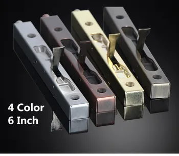 15cm Stainless Steel Door Latch Bolt Security Door Guard Lever Action Flush Latch Slide Bolt Gate Lock 4 Color
15cm Stainless Steel Door Latch Bolt Security Door Guard Lever Action Flush Latch Slide Bolt Gate Lock 4 Color