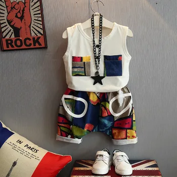 2019 Baby Boys Girls Hip Hop Clothes Summer Kids Clothes Sets T-shirt+Colorful Printed Harem Pants Suit Clothes Toddler Outfits
2019 Baby Boys Girls Hip Hop Clothes Summer Kids Clothes Sets T-shirt+Colorful Printed Harem Pants Suit Clothes Toddler Outfits