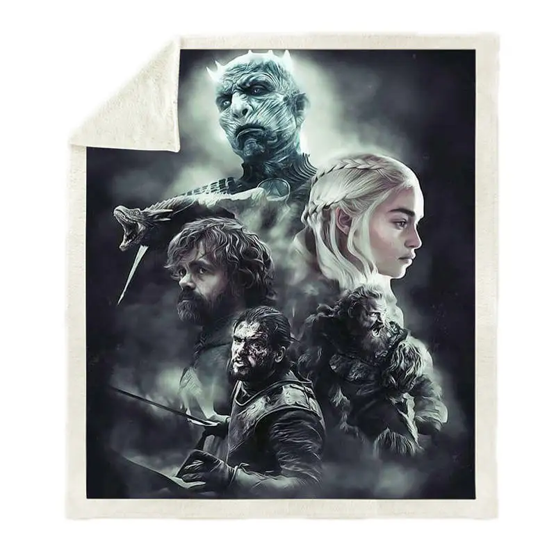 Game of Thrones Night's King 3D Print Sherpa Blanket Sofa Couch Quilt Cover Travel Bedding Outlet Velvet Throw Fleece Blanket
Game of Thrones Night's King 3D Print Sherpa Blanket Sofa Couch Quilt Cover Travel Bedding Outlet Velvet Throw Fleece Blanket