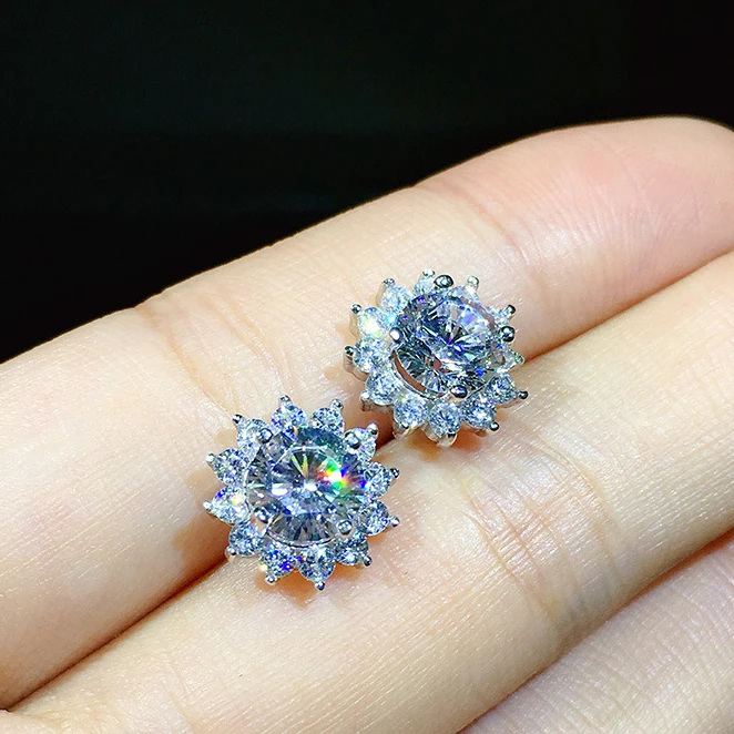Female Luxury Crystal Zircon Stud Earrings Vintage 925 Sterling Silver Filled Jewelry Double Earrings For Women
Female Luxury Crystal Zircon Stud Earrings Vintage 925 Sterling Silver Filled Jewelry Double Earrings For Women