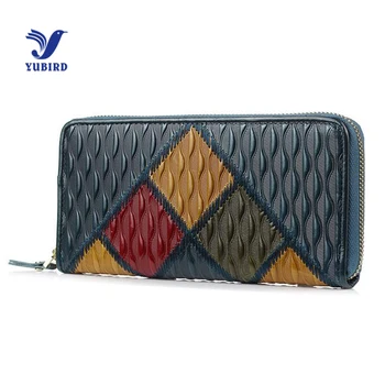 YUBIRD Brand Fashion Women Purse Patchwork Genuine Leather Ladies Clutch Vintage Long Wallet Women Luxury Brand Designer Gift
YUBIRD Brand Fashion Women Purse Patchwork Genuine Leather Ladies Clutch Vintage Long Wallet Women Luxury Brand Designer Gift