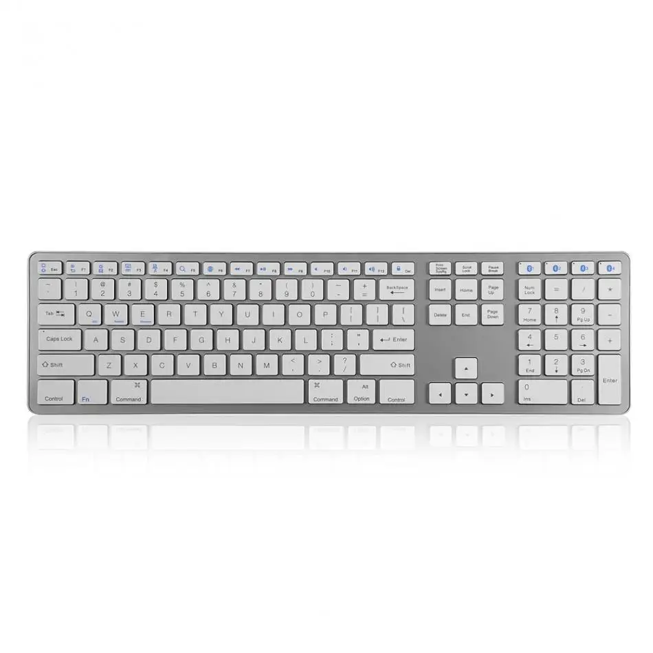 Universal Multi-Pairing Wireless Bluetooth Keyboard 104 Keys for PC Laptop Tablet Keyboard for Laptop Computer
Universal Multi-Pairing Wireless Bluetooth Keyboard 104 Keys for PC Laptop Tablet Keyboard for Laptop Computer