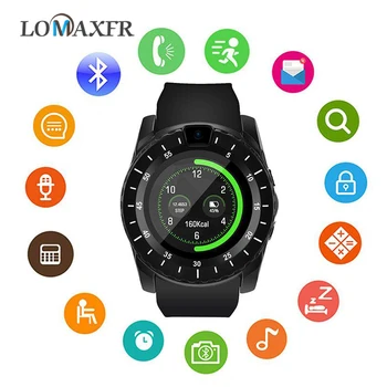 Smart Watches V8s Sport Men Watch Reloj Smartwatch Mujer With Camera Sim TF Card Slot Waterproof For IOS Android Phones PK Y1 V8
Smart Watches V8s Sport Men Watch Reloj Smartwatch Mujer With Camera Sim TF Card Slot Waterproof For IOS Android Phones PK Y1 V8