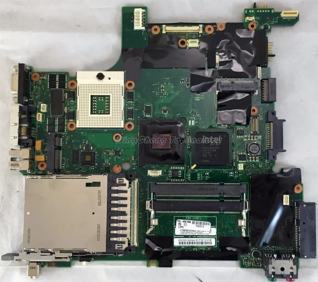 laptop Motherboard/mainboard for Lenovo IMB thinkpad T61 FRU:42W7866 14.1" with integrated graphics card 100% tested | Компьютеры и