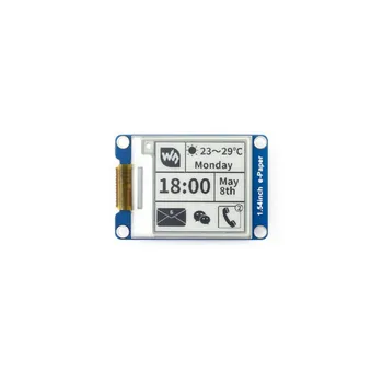 Waveshare1.54inch e-Paper Module 200x200,2.9inch e-Paper 296x128, 4.2inch e-Paper, 400x300 E-Ink ,SPI interface for Raspberry PI
Waveshare1.54inch e-Paper Module 200x200,2.9inch e-Paper 296x128, 4.2inch e-Paper, 400x300 E-Ink ,SPI interface for Raspberry PI