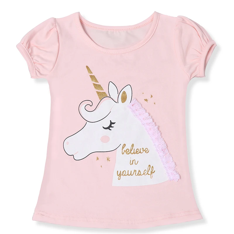 Toddler Kids Girls Unicorn Party Tops Summer Short Sleeve T-shirts For Girl Clothes Casual TShirt 3 4 5 6 7 8 Year Baby Clothes
Toddler Kids Girls Unicorn Party Tops Summer Short Sleeve T-shirts For Girl Clothes Casual TShirt 3 4 5 6 7 8 Year Baby Clothes