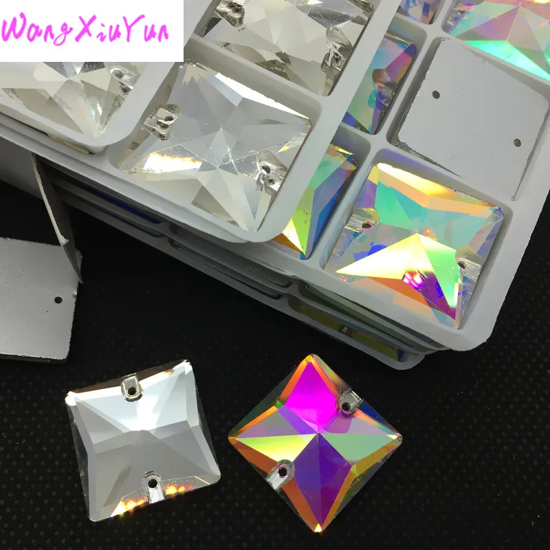 10mm 12mm 14mm 16mm 22mm Clear/ AB 3240 Square Glass Stones Flatback Strass Sew On Crystal Beads For Clothes Decoration
10mm 12mm 14mm 16mm 22mm Clear/ AB 3240 Square Glass Stones Flatback Strass Sew On Crystal Beads For Clothes Decoration