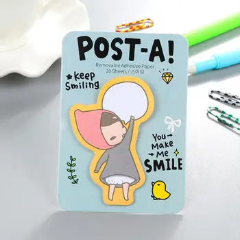 4Pcs Cartoon Little Red Riding Hood Sticky Notes Self-Adhesive Decorative Bookmark Memo Pads Korea Stationery School Supplies
4Pcs Cartoon Little Red Riding Hood Sticky Notes Self-Adhesive Decorative Bookmark Memo Pads Korea Stationery School Supplies