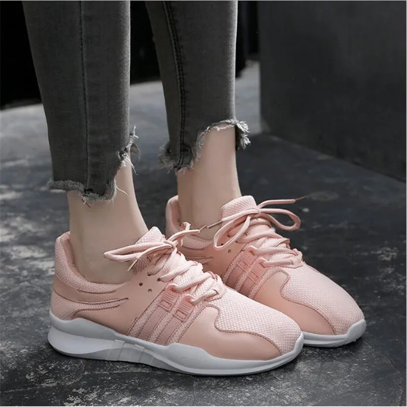 2018 White Pink Air Mesh Student Breathable Lace Up Outdoor Women Shoes Lightweight Woman Vulcanized Sneakers Shoes Tenis AXD236 
2018 White Pink Air Mesh Student Breathable Lace Up Outdoor Women Shoes Lightweight Woman Vulcanized Sneakers Shoes Tenis AXD236