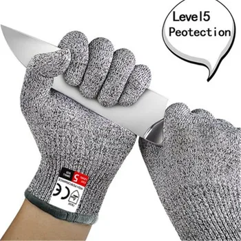 3 Sizes Cut Resistant Gloves Food Grade Level 5 Protection Safety Kitchen Cuts Gloves for Oyster Shucking Fish Fillet Processing
3 Sizes Cut Resistant Gloves Food Grade Level 5 Protection Safety Kitchen Cuts Gloves for Oyster Shucking Fish Fillet Processing