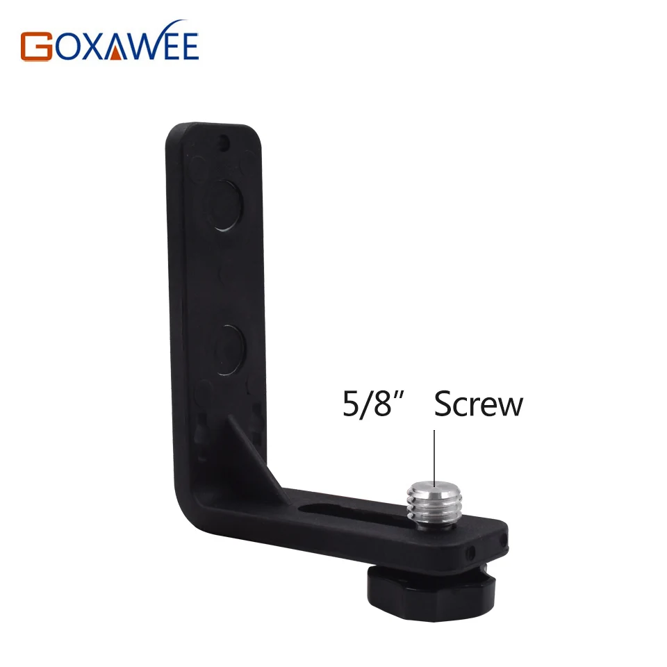 GOXAWEE 5/8" Universal Laser Level L-Bracket Super Strong Iron Magnet Adsorption Stand for 360 5 lines Degree Laser Level Tripod
GOXAWEE 5/8" Universal Laser Level L-Bracket Super Strong Iron Magnet Adsorption Stand for 360 5 lines Degree Laser Level Tripod