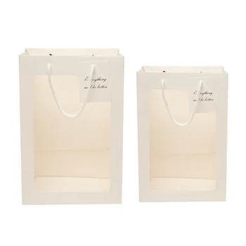 5pcs/Set Flower Paper Gift bag with handle Wedding favor Portable Gift paper Box window bag Christmas wedding Party Favors
5pcs/Set Flower Paper Gift bag with handle Wedding favor Portable Gift paper Box window bag Christmas wedding Party Favors