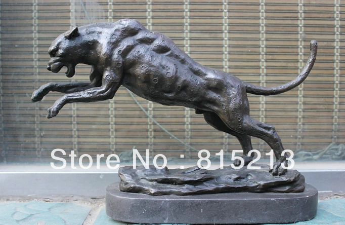 bi00640 Signed Exquisite Marble Base Bronze Statue fierce Leopard panther Art Sculpture
bi00640 Signed Exquisite Marble Base Bronze Statue fierce Leopard panther Art Sculpture