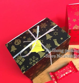 15*10*9cm Red / Black Christmas Candy Boxes Baking Pastry Packaging Wedding Party Favor Candy Gift Box 100pcs/lot
15*10*9cm Red / Black Christmas Candy Boxes Baking Pastry Packaging Wedding Party Favor Candy Gift Box 100pcs/lot