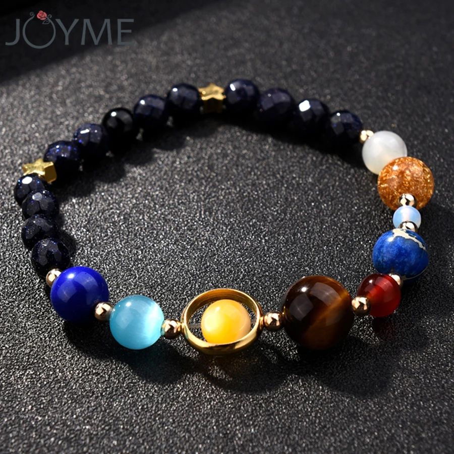 Women Universe Galaxy The Eight Planets In The Solar System Guardian Star Bracelets Natural Stones Beaded Charm Drop Shipping
Women Universe Galaxy The Eight Planets In The Solar System Guardian Star Bracelets Natural Stones Beaded Charm Drop Shipping