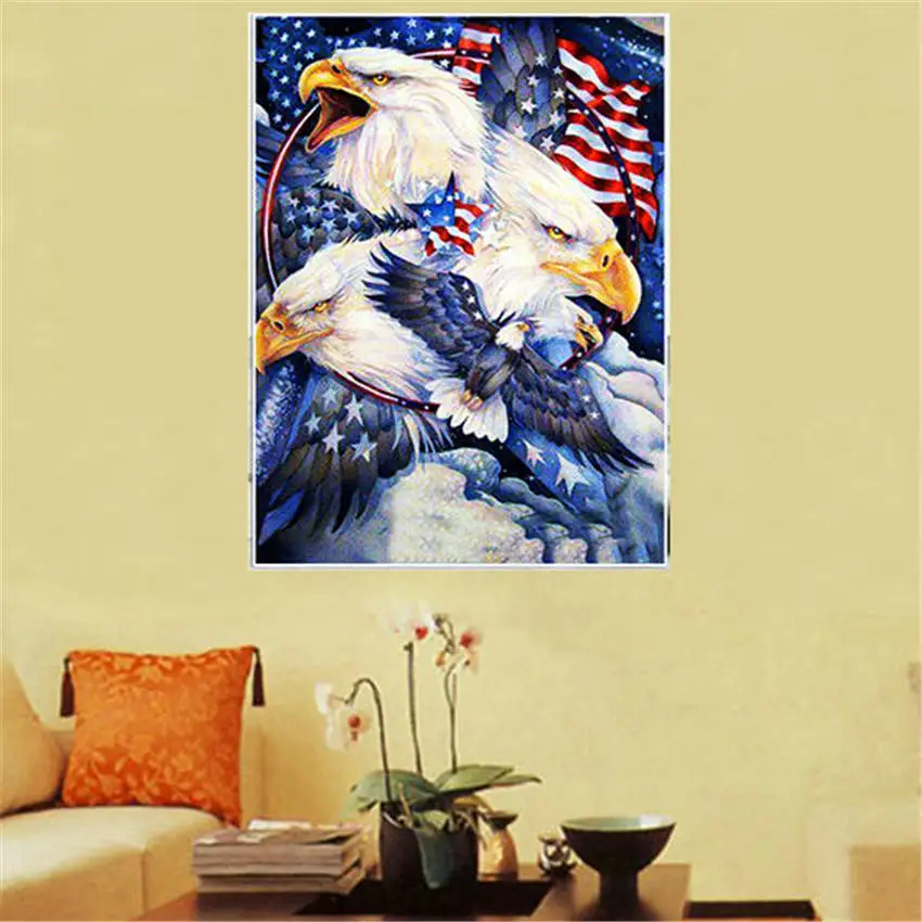 5D Diamond Painting Patriotic Eagle American Eagle 5D Diamond Painting Diamonds Embroidery Full Square Livingroom Wall Sticker
5D Diamond Painting Patriotic Eagle American Eagle 5D Diamond Painting Diamonds Embroidery Full Square Livingroom Wall Sticker