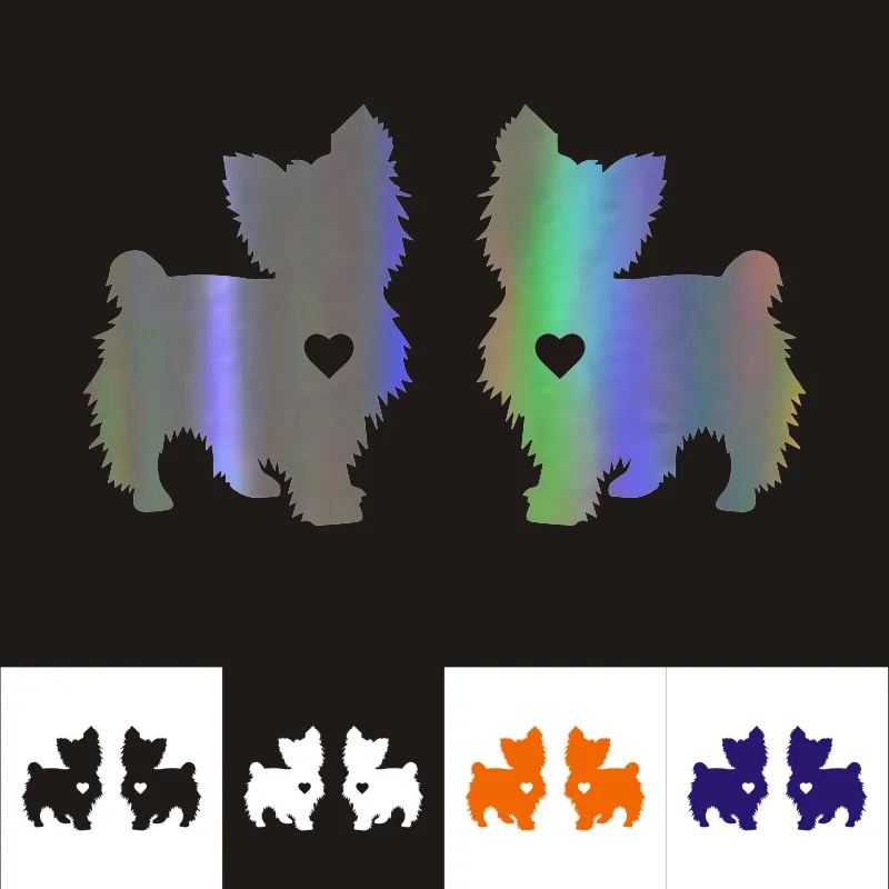 Car Stickers 12.6CM*10CM Yorkshire Terrier Heart Car Motorcycles Decoration Reflective Waterproof Car Styling Custom Sticker
Car Stickers 12.6CM*10CM Yorkshire Terrier Heart Car Motorcycles Decoration Reflective Waterproof Car Styling Custom Sticker