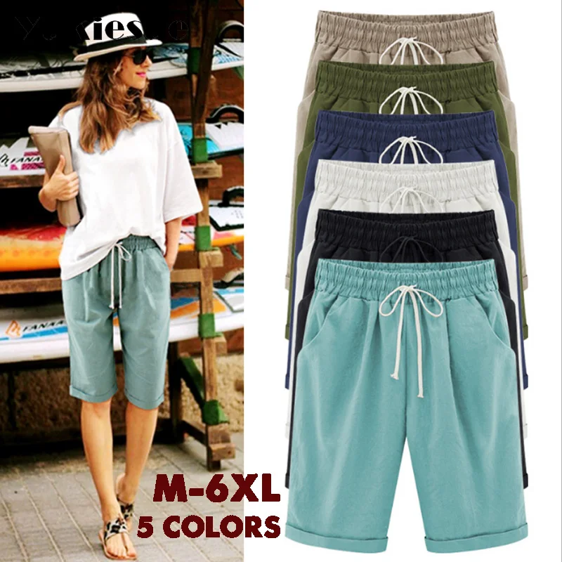 2018 Summer Woman Cotton linen harem pants Plus size Lady Casual Short Trousers candy Color Khaki black red blue pink M-6XL
2018 Summer Woman Cotton linen harem pants Plus size Lady Casual Short Trousers candy Color Khaki black red blue pink M-6XL