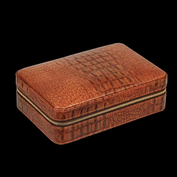 COHIBA Portable Travel Use Wooden Lining Leather Cigar Humidor Two Type For Choose W/ Cigar Cutter and Two Cigar Hoder
COHIBA Portable Travel Use Wooden Lining Leather Cigar Humidor Two Type For Choose W/ Cigar Cutter and Two Cigar Hoder