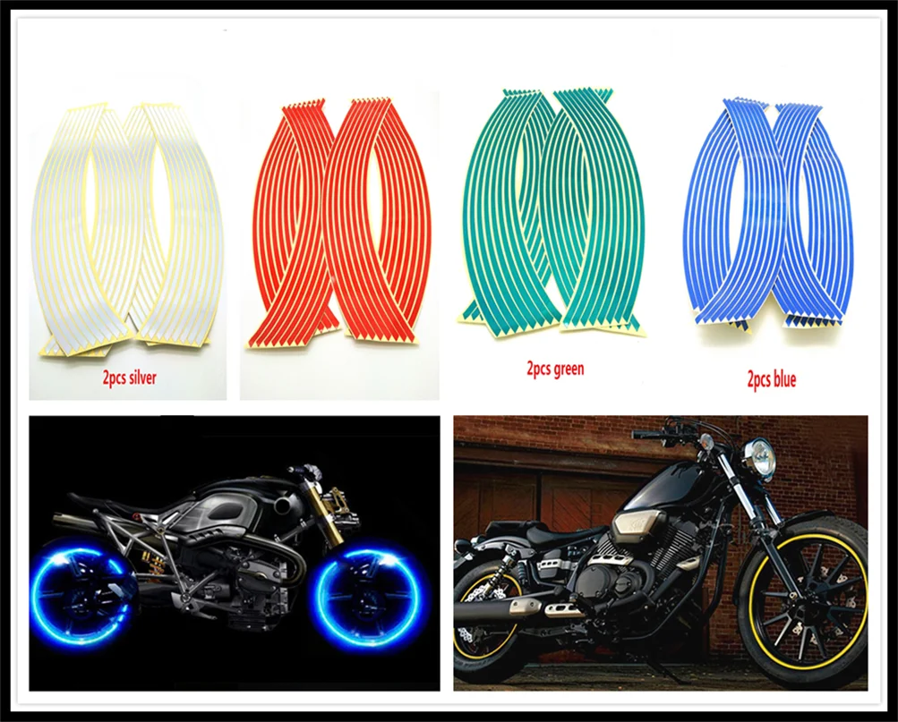 Motorcycle Wheel Sticker Reflective Decal Tape for SUZUKI GSXR750 GSXR1000 GSXR600 GSXR750 GSXS1000 F AB
Motorcycle Wheel Sticker Reflective Decal Tape for SUZUKI GSXR750 GSXR1000 GSXR600 GSXR750 GSXS1000 F AB