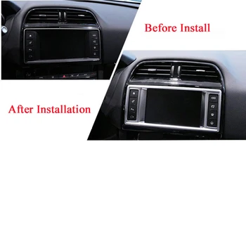 Silver ABS Chrome Car Dashboard Navigation Screen Frame For Jaguar XE F-Pace F Pace X761 2016 Accessories
Silver ABS Chrome Car Dashboard Navigation Screen Frame For Jaguar XE F-Pace F Pace X761 2016 Accessories