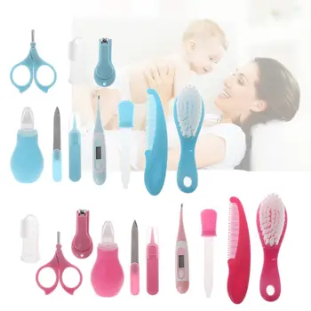10Pcs/set Safety Baby Health Care Set Kids Grooming Kit Nail Clippers Comb Thermometer Hairbrush Newborn Care Tool-S006
10Pcs/set Safety Baby Health Care Set Kids Grooming Kit Nail Clippers Comb Thermometer Hairbrush Newborn Care Tool-S006