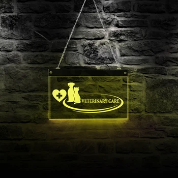 Veterinary Care design LED Neon Sign Puppy Dog and Cat Care Decorative Colorful Changing light LED Acrylic Board Shop Decor
Veterinary Care design LED Neon Sign Puppy Dog and Cat Care Decorative Colorful Changing light LED Acrylic Board Shop Decor