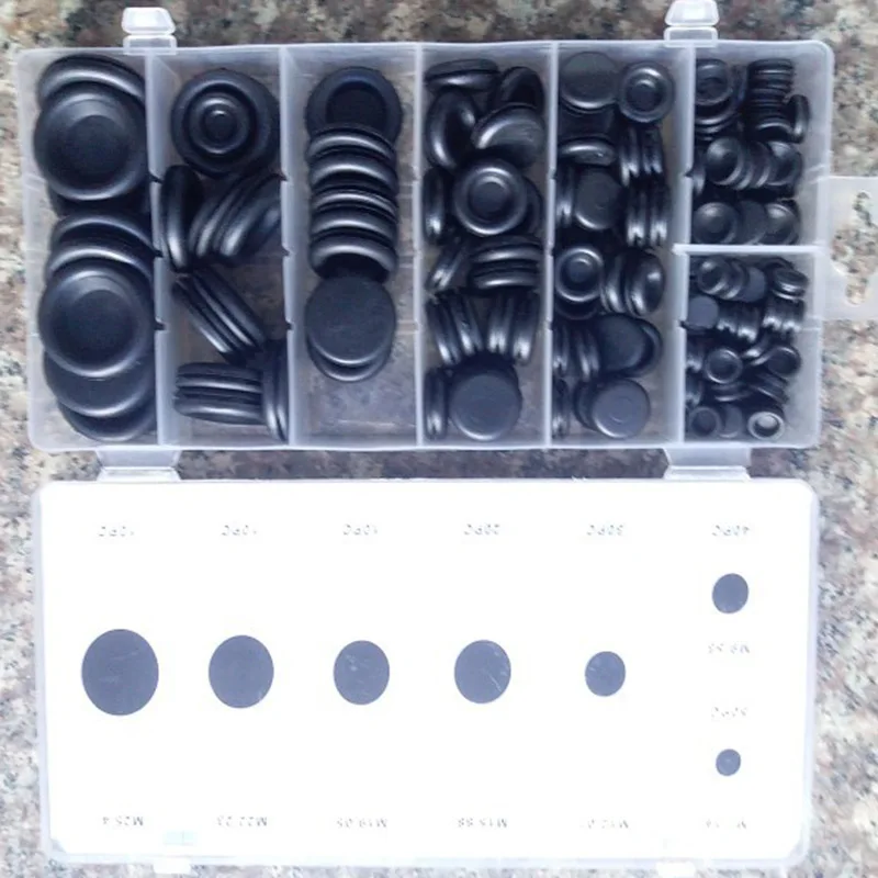 170Pcs Rubber Grommet Firewall Hole Plug Set Electrical Wire Gasket Kit for Car GHS99
170Pcs Rubber Grommet Firewall Hole Plug Set Electrical Wire Gasket Kit for Car GHS99