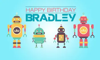 custom robot birthday themed blue photo backdrop High quality Computer print party photo studio background
custom robot birthday themed blue photo backdrop High quality Computer print party photo studio background