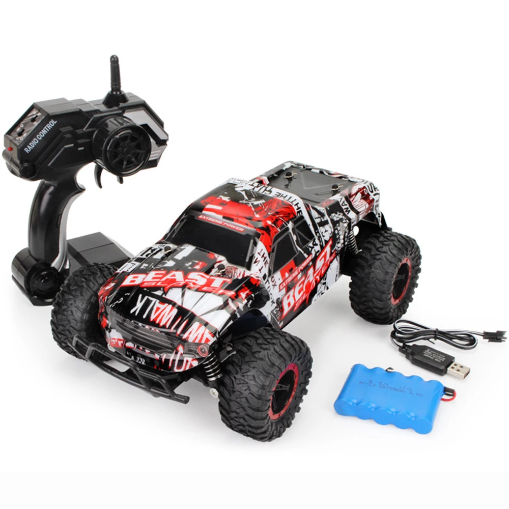 1:16 RC Car Toys Mode Remote Control Off-road Vehicle Modified Climbing Big Foot Charging Racing Pickup For Children Gift
1:16 RC Car Toys Mode Remote Control Off-road Vehicle Modified Climbing Big Foot Charging Racing Pickup For Children Gift