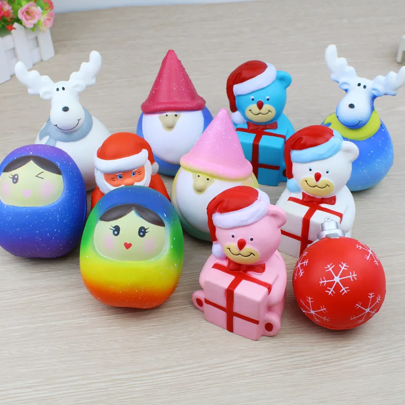 ZUCZUG New Jumbo Slow Rising Squishies giraffe Santa Christmas gift Squishy Squeeze Toy Reliever Stress Gift Mobile Phone Straps
ZUCZUG New Jumbo Slow Rising Squishies giraffe Santa Christmas gift Squishy Squeeze Toy Reliever Stress Gift Mobile Phone Straps
