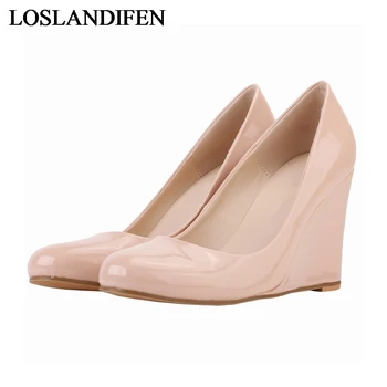 2018 Hot Sell Fashion Shallow Mouth High-heeled Red Wedding Shoes Pointed Woman High Heels Wedge Pumps Shoes NLK-A0030
2018 Hot Sell Fashion Shallow Mouth High-heeled Red Wedding Shoes Pointed Woman High Heels Wedge Pumps Shoes NLK-A0030