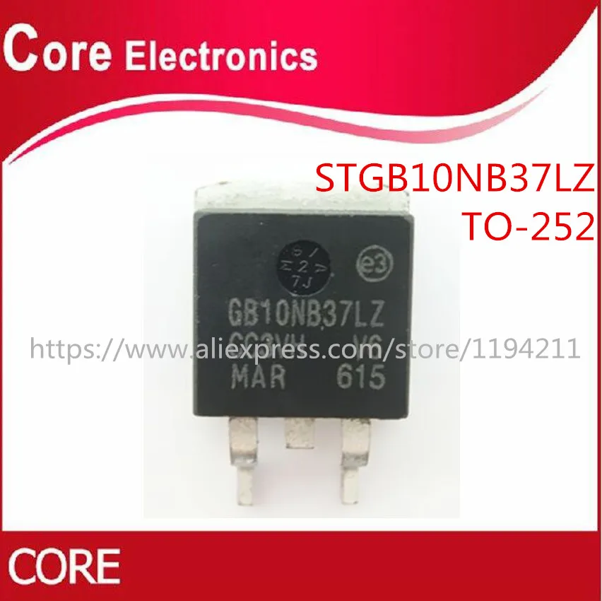 STGB10NB37LZ