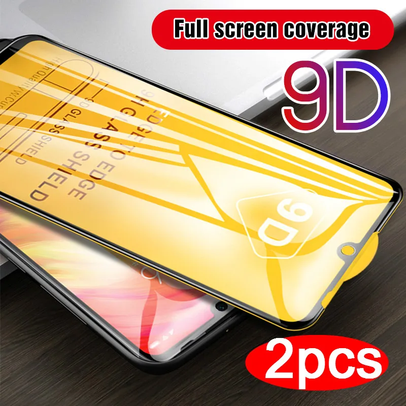 

2PCS 9D Tempered Glass For Xiaomi Redmi K20 K20pro 7A Note 7 6 5 pro 5plus 5A Redmi 4X Front HD Screen Protector Protective Film