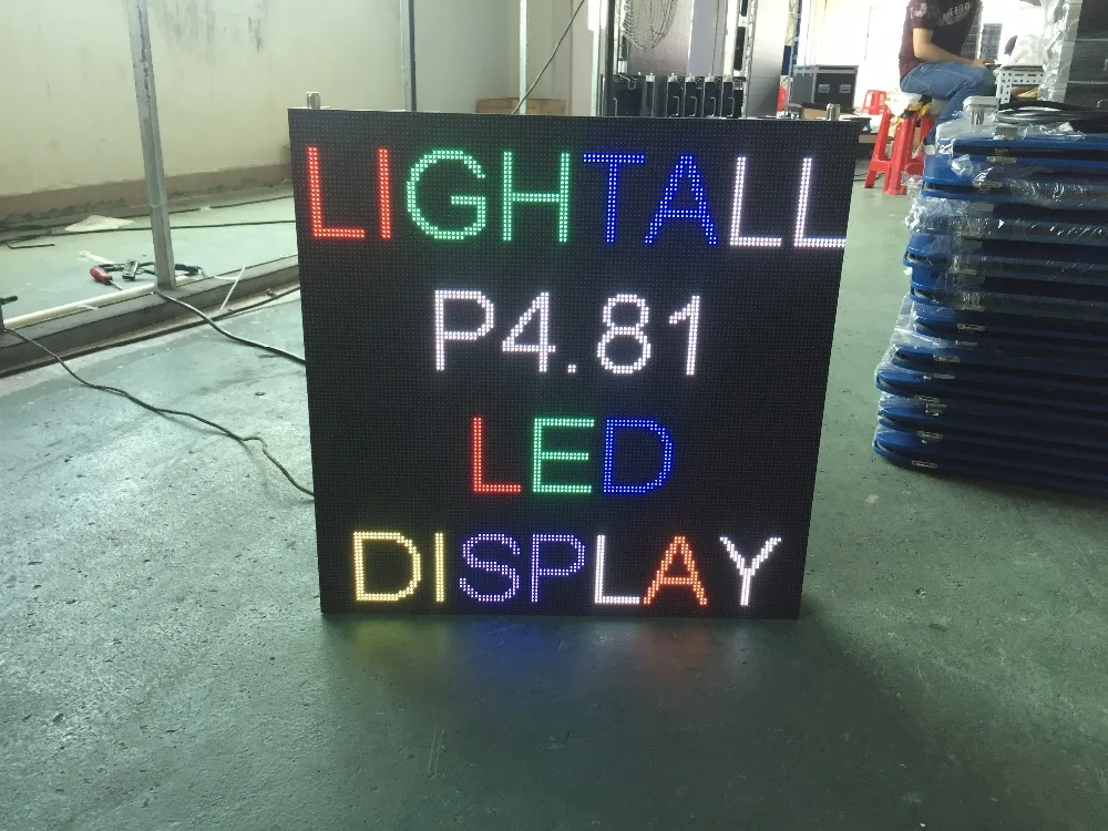 P4.81 indoor LED panel 500X500 aluminium die casting cabinet full color video led display screen P3 P4 P5 P6 P8 wall |