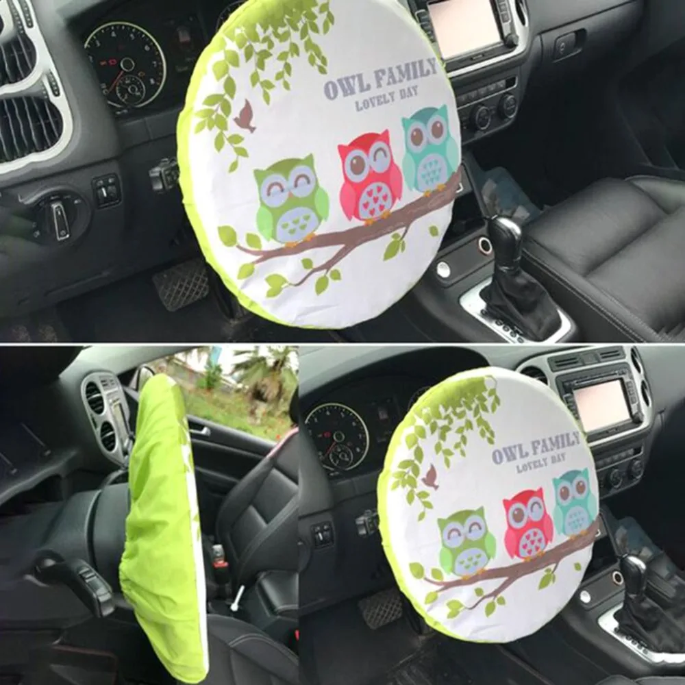 Lovely Cute Cartoon Car Steering Wheel Cover UV Resistant Hot Heat Sunshade Protector Auto Steering Wheels Decoration
Lovely Cute Cartoon Car Steering Wheel Cover UV Resistant Hot Heat Sunshade Protector Auto Steering Wheels Decoration
