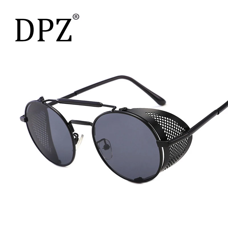 DPZ Vintage Retro Round Metal Sunglasses SteamPunk Style Side Mesh Brand Designer Glasses Oculos De Sol Shades UV Protection
DPZ Vintage Retro Round Metal Sunglasses SteamPunk Style Side Mesh Brand Designer Glasses Oculos De Sol Shades UV Protection