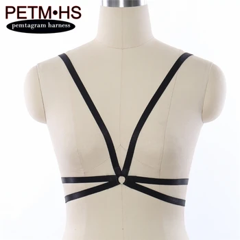 Womens hot fashion Harness belt adjustable Elastic black Strappy Tops Bustier Bondage Goth Punk Exotic Burlesque dance wear
Womens hot fashion Harness belt adjustable Elastic black Strappy Tops Bustier Bondage Goth Punk Exotic Burlesque dance wear