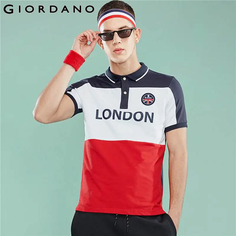 Giordano Men Polo Shirts Men England Style Embroidered Graphic Stretchy Pique Fabric Slim Fit Polo Men Shirt Branded Polo Hombre
Giordano Men Polo Shirts Men England Style Embroidered Graphic Stretchy Pique Fabric Slim Fit Polo Men Shirt Branded Polo Hombre