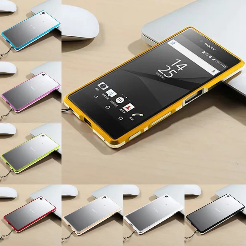 Чехол бампер для Sony Xperia Z5 металлическая рамка чехол Z 5 E6603 E6633 E6653 Dual E6683 2 дюйма|case