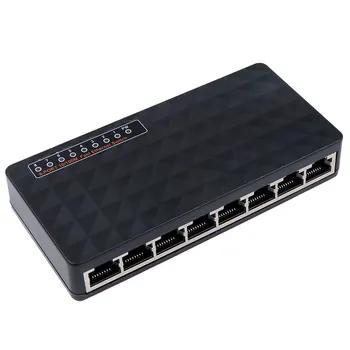 Hot Mini 8 Port Fast Switch 10/100Mbps Network Switch HUB Fast LAN Ethernet Network Desktop Switches Adapter
Hot Mini 8 Port Fast Switch 10/100Mbps Network Switch HUB Fast LAN Ethernet Network Desktop Switches Adapter