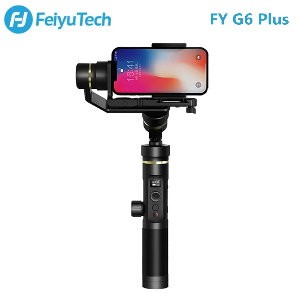 FY FEIYUTECH G6 плюс 3 осевой ручной шарнирный стабилизатор для камеры GoPro действий